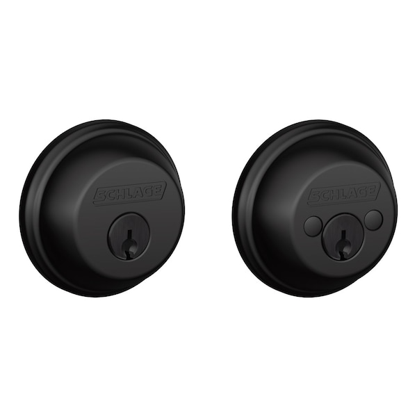 Grade 1 Double Cylinder Deadbolt Lock, Conventional Cylinder, 5 Pins, Keyed Alike Group of 4, Dual O